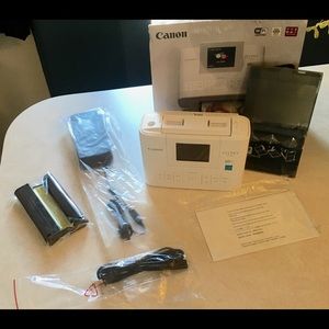 Canon Selphy CP1200 Photo Printer Bundle